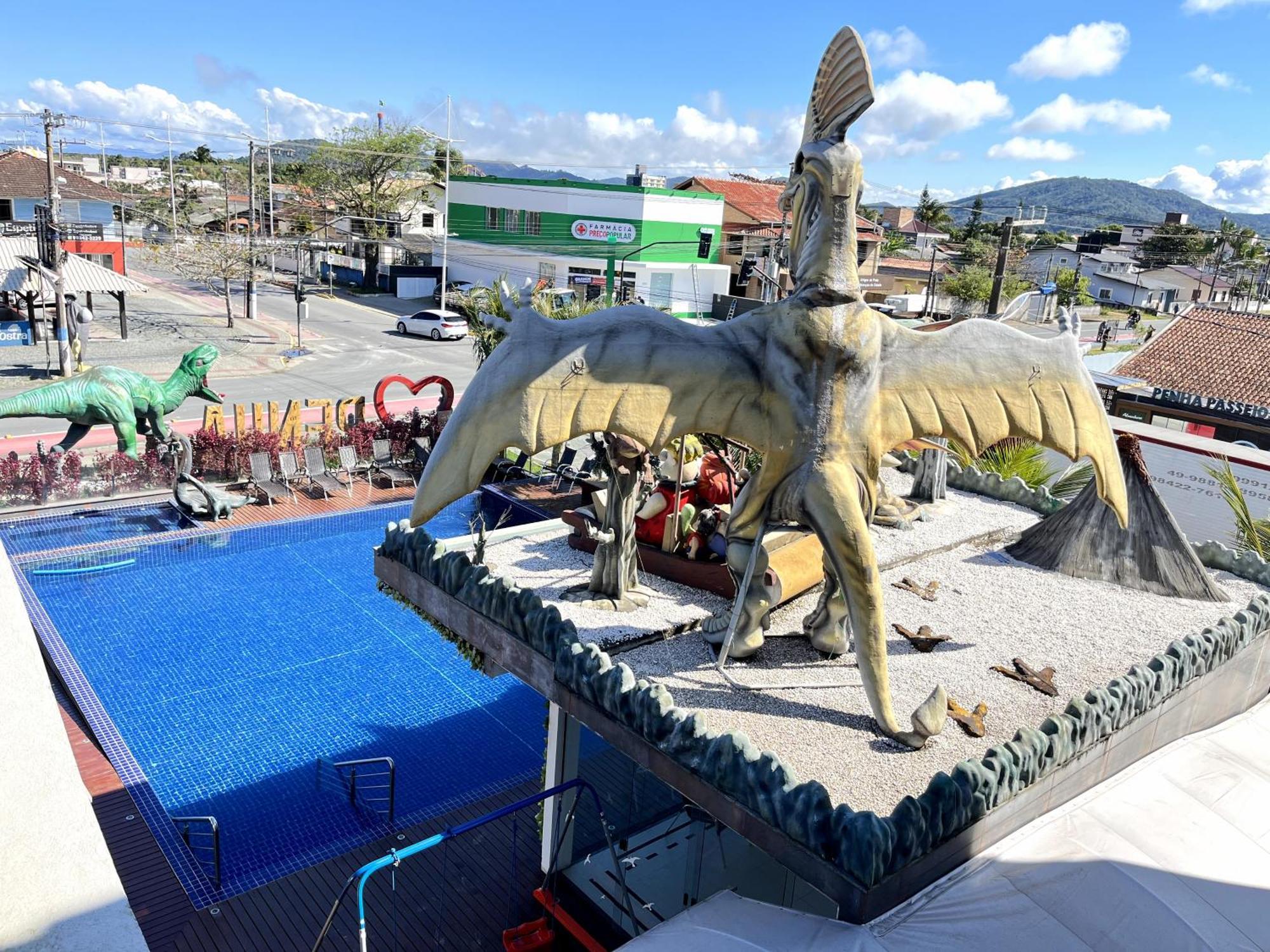 Hotel Recanto Dos Dinossauros Penha  Exterior foto