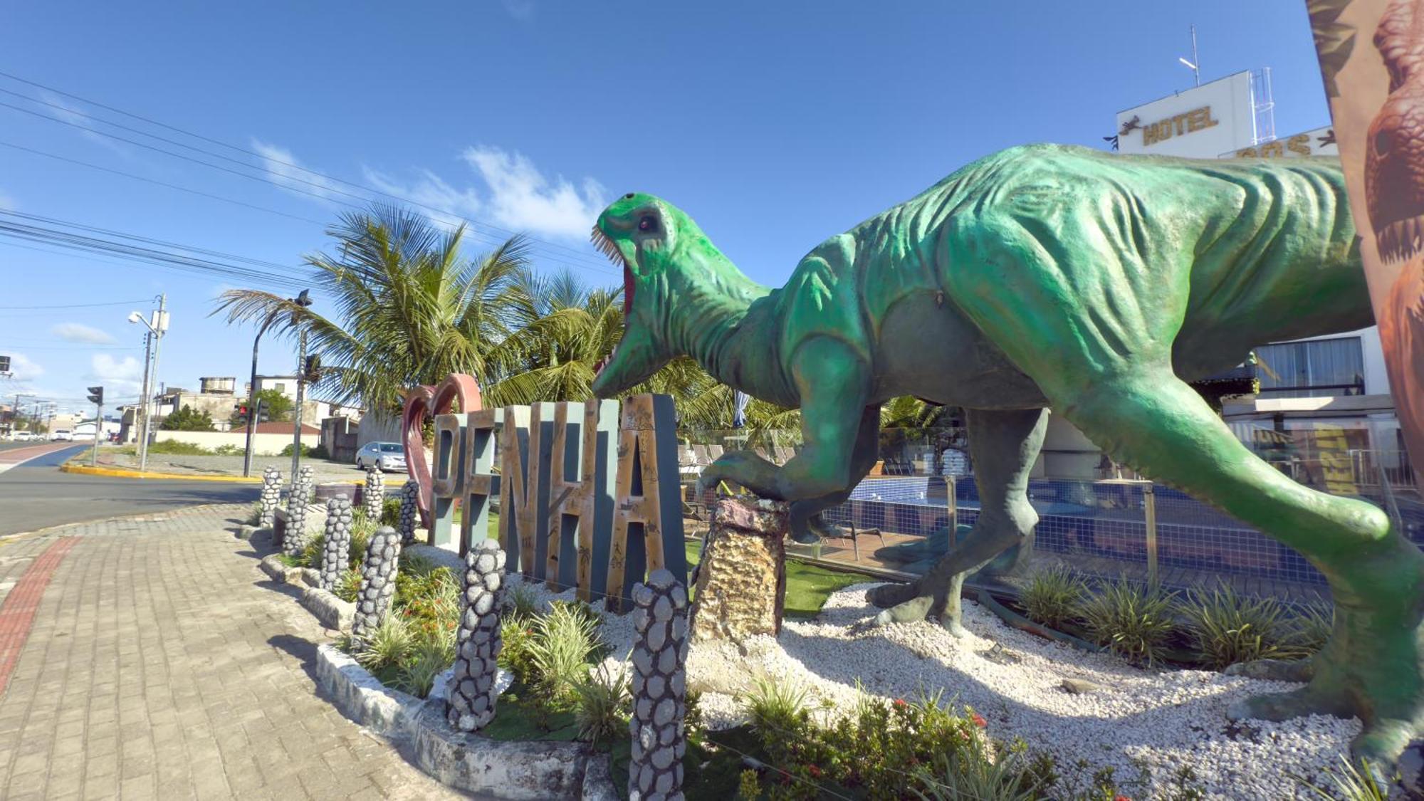 Hotel Recanto Dos Dinossauros Penha  Exterior foto